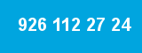 926 112 27 24 926 112 27 24